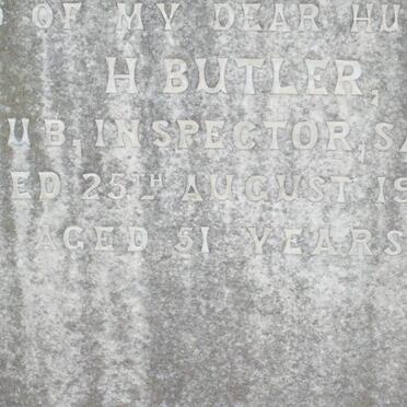 BUTLER Henry Joseph -1899 :: BUTLER H.A. -1916