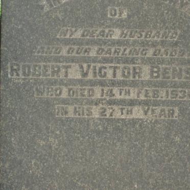BENSKIN Robert Victor -1936