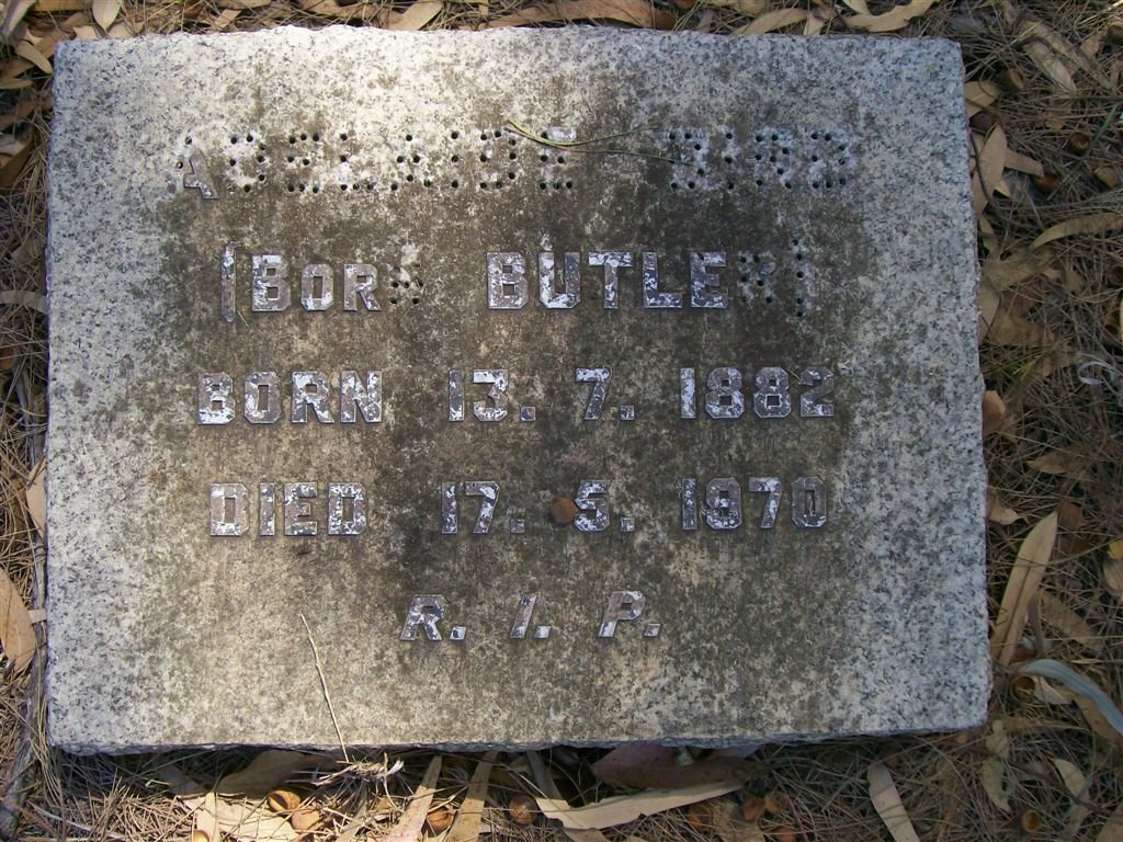 BIRD A. nee BUTLER 1882-1970