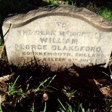 BLANDFORD William George -1918