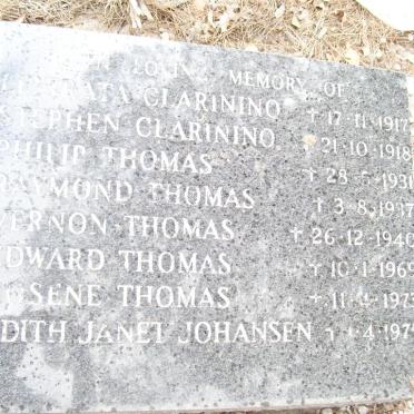 CLARININO  :: THOMAS :: JOHANSEN