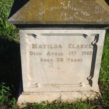 CLARKE Matilda -1902 