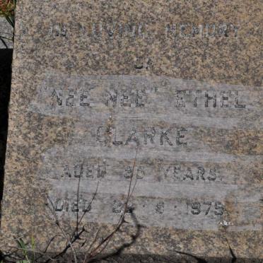 CLARKE Ethel -1975