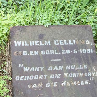CILLIERS Wilhelm -1951