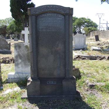 CIOLLI Lugina nee TOMASSI 1904-1954