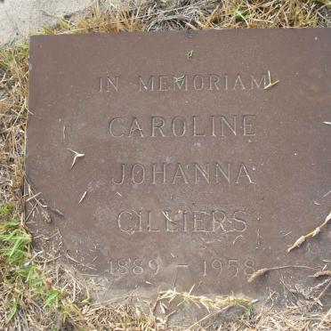 CILLIERS Caroline Johanna 1889-1958