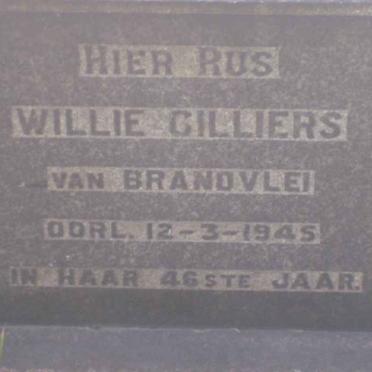 CILLIERS Willie -1945