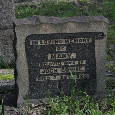 COWIE Mary -1922