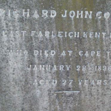 COSTEN Richard John  -1896 