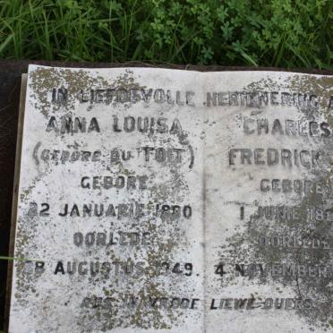 COPPENHAGEN Charles Frederick L., van 1880-1952 &amp; Anna Louisa DU TOIT 1880-1949