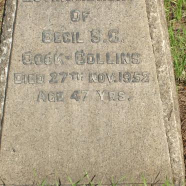 COCK-COLLINS Cecil S.C. -1952