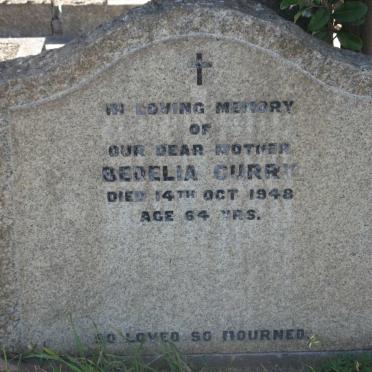 CURRY Bedelia -1948