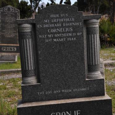 CRONJE Cornelius -1948