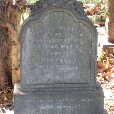 CRAWFORD Gesina Maria nee RANKIN 1896-1952
