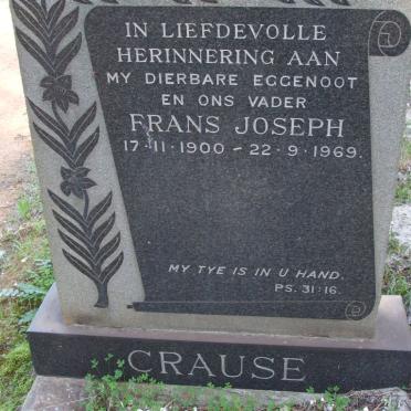 CRAUSE Frans Joseph 1900-1969