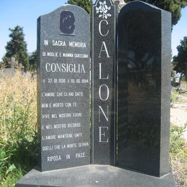 CALONE Consiglia 1930-1994