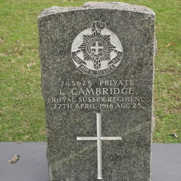 CAMBRIDGE L. -1918