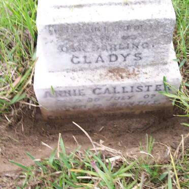 CALLISTER Gladys Annie -1907