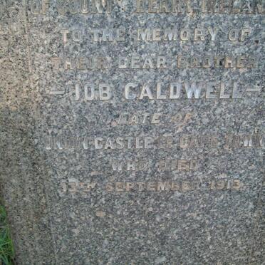 CALDWELL Job -1913