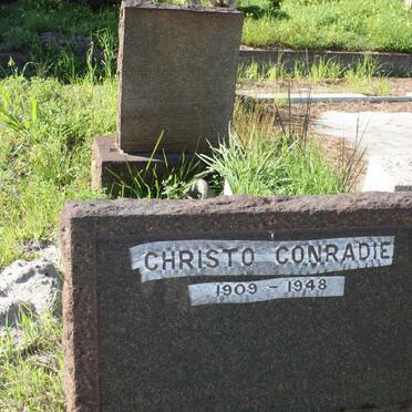 CONRADIE Christo 1909-1948