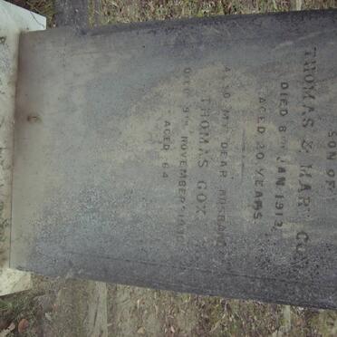 COX Thomas -1930 :: COX Thomas Henry -1912