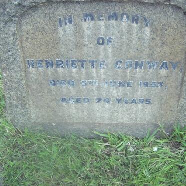 CONWAY Henriette -1953