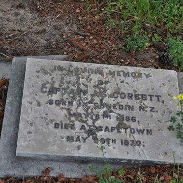 CORBETT J.S. 1886-1930