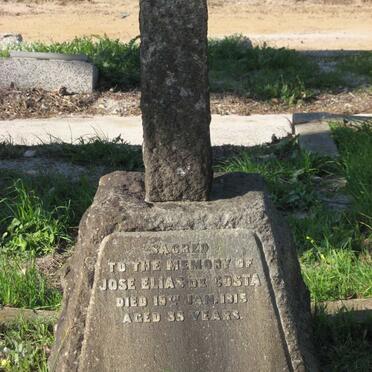 COSTA Jose Elias, de -1915