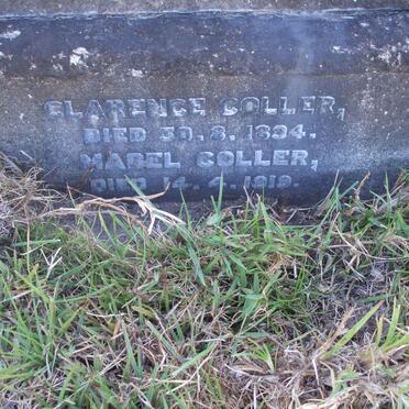 COLLER Clarence -1894 &amp; Mabel -1919