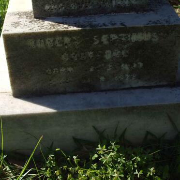 CRAWFORD Robert Septimus 18??-193?