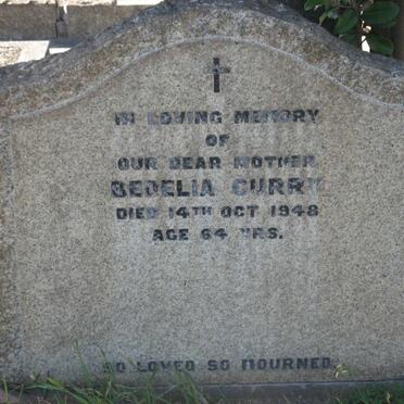 CURRY Bedelia -1948