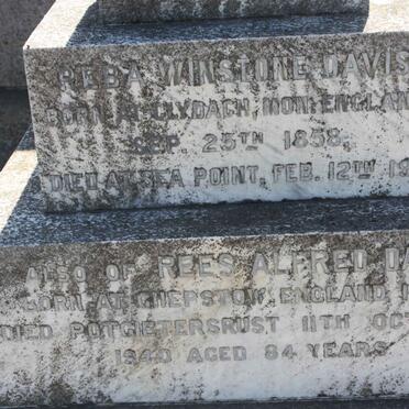 DAVIS Reba Winstone 1858-1912 :: DAVIS Rees Alfred 1856-1940