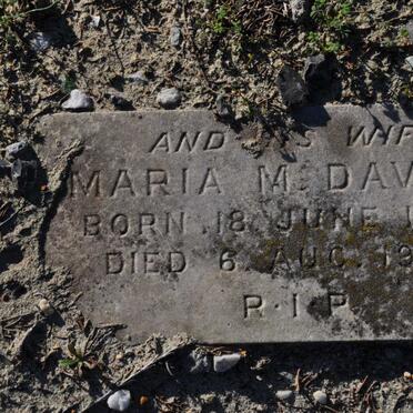 DAVIES Maria M. 1904-1962