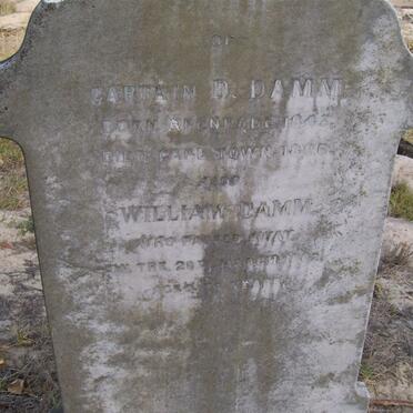 DAMM D. 1843-1986 :: DAMM William  -1902