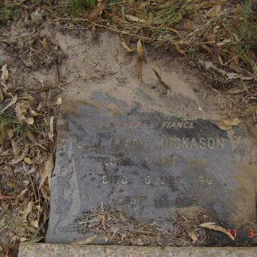 DICKASON E.J. 1918-1961