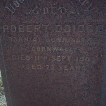 DOIDGE Robert -1905
