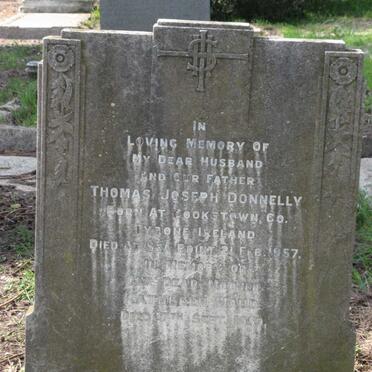 DONNELLY Thomas Joseph -1957 &amp; Kathleen Maud -1959