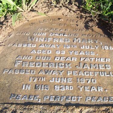 DUNSTAN Frederick James -1970 & Winifred Mary -1954 _2