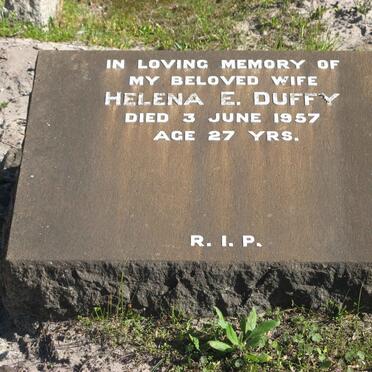 DUFFY Helena E. -1957