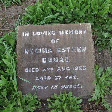 DUMAS Regina Esther -1966