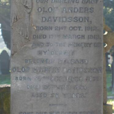 DAVIDSSON Olof Martin 1871-1930 :: DAVIDSSON Olof Anders 1912-1918