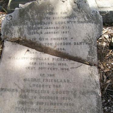 DANTU Jacobus Cornelius Lodewyk 1832-1897 :: DANTU Hamilton Gordon 1894-1895