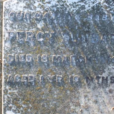 DUNBAR Percy -1914