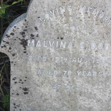 DODD Malvina C. -1904