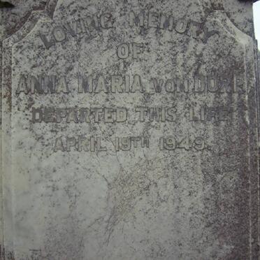 DORP Anna Maria, vom -1949