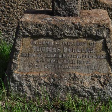 DOUGLAS Thomas 1870-1929
