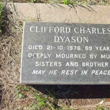DYASON Clifford Charles -1976