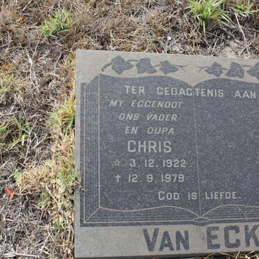 ECK Chris, van 1922-1979
