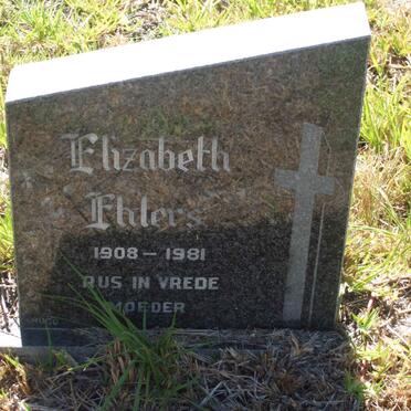 EHLERS Elizabeth 1908-1981