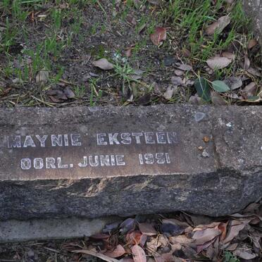 EKSTEEN Maynie -1951